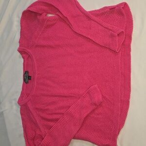 Ralph Lauren Vibrant Pink Crew Neck Sweater